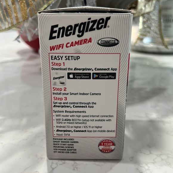 Energizer WI-FI Camera NWT - Picture 3 of 5